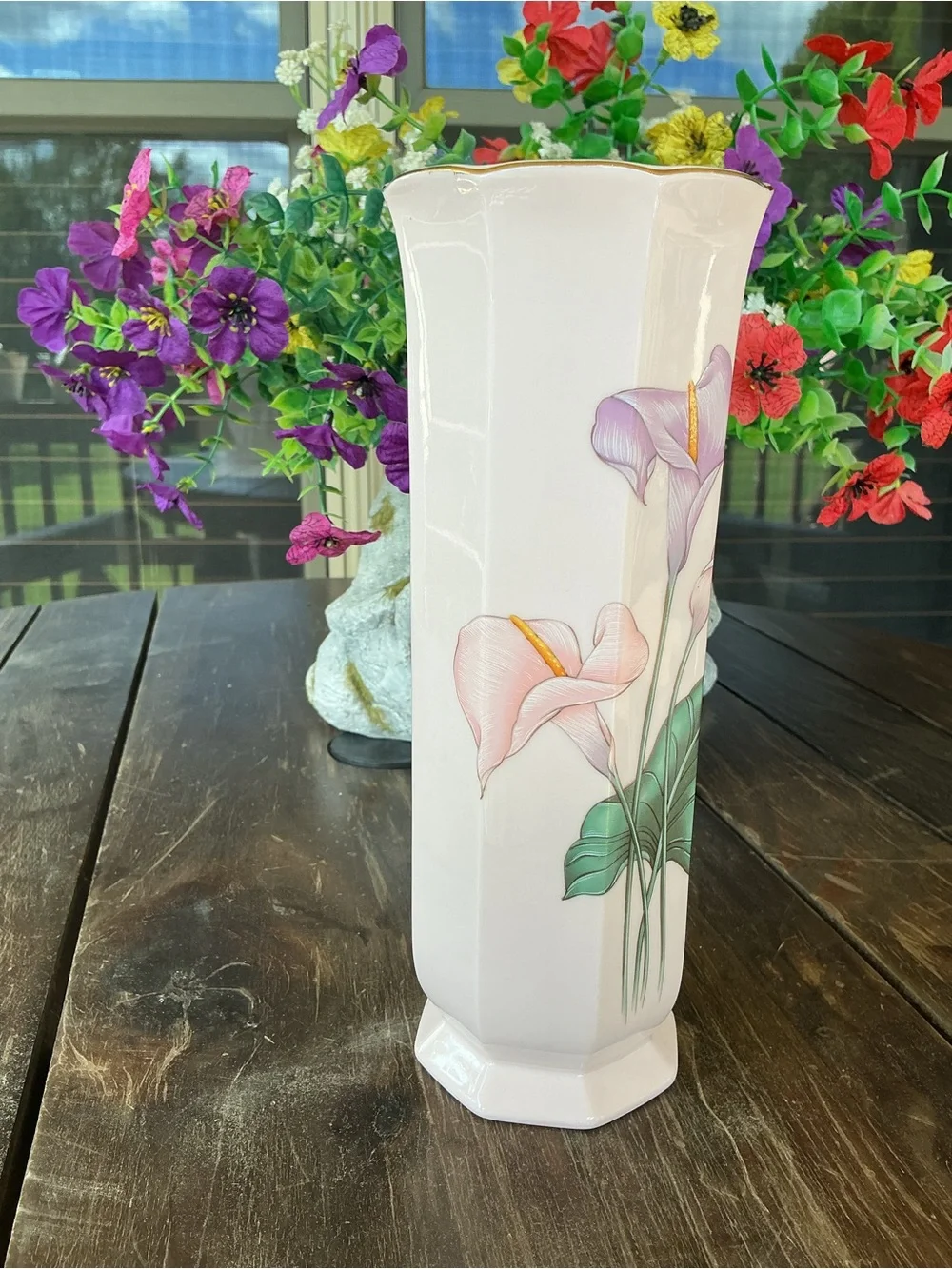Vintage 1980’s Toyo Calla Lily Vase